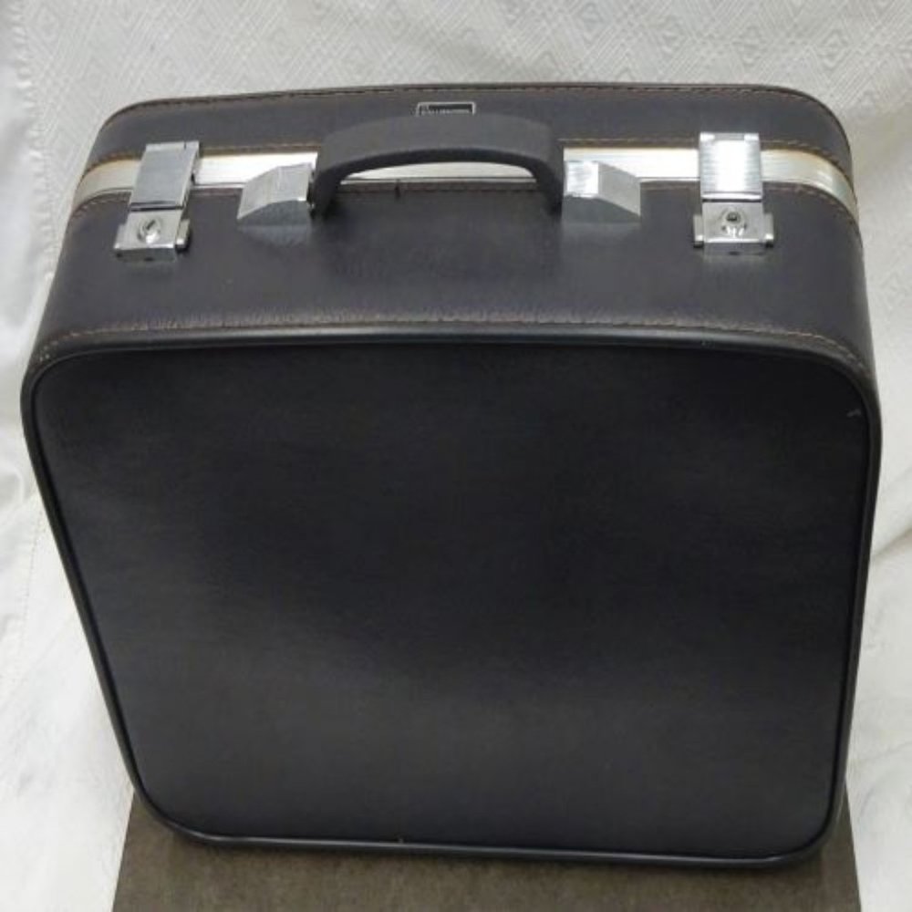 WallStreeter Luggage SUITCASE Vintage   Gray/Black